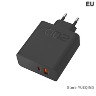 Store YUEQIN3 200W siêu nhanh sạc PD + USB sạc nhanh Adapter thích hợp cho Apple Huawei