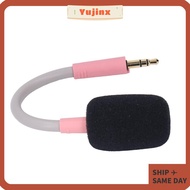 YUJINX Detachable Microphone, 3.5mm Flexible Gaming Boom Microphone, Professional Detachable Gaming 