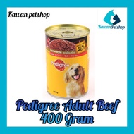 Pedigree adult beef Dog Food 400 Gram can- Wed Food Dog Pedigree adult