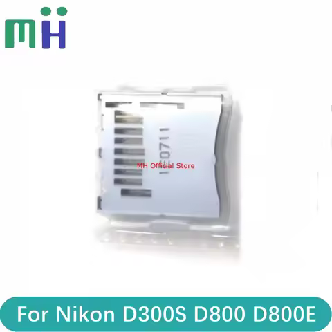 Original NEW For Nikon D300S D800 D800E SD Card Slot Memory Reader Connector Holder Camera Replaceme