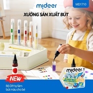 Mideer DIY Colored Pen Set for Children Creative DIY Toys Watercolor Pen Factory