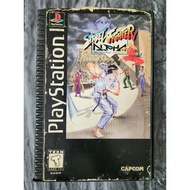 Street Fighter Alpha Big Box Authentic for PS1 PS One