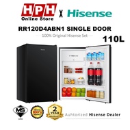 Hisense 60L Mini Bar Fridge RR60D4ABN 110L Single Door Fridge Refrigerator RR120D4ABN1