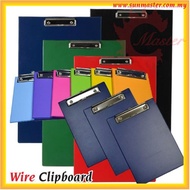 A6 A5 A4 F4 PVC Wire Clipboard | Wire Clip Board | PVC Clipboard | PP Clipboard | Clip File Board | 