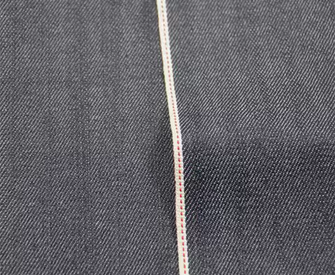 11.46oz 98.4%Cotton 1.6% Stretch Selvedge Denim Jacket Red Selvage Denim Jean Fabric Suppliers W2856