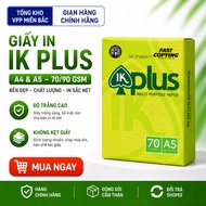 Printing paper, photo paper A4 and A5 IK Plus DL 70/90gsm