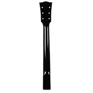 Black Guitar Neck Back Midline Head Canadian Maple Closed 21 Fret Guitar Neck