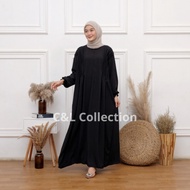 Gamis Syari Premium Dress Abaya Syari Muslimah Dress Abaya Premium