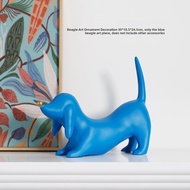 Elegant Golden Nose Beagle Dog Ornament