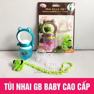 Gb baby premium anti-choke chewing bag for baby