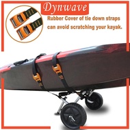 [Dynwave] Kayak Cart Trolley Tie Down Straps Kayak Carrier Aluminum Tube Carrier Kayak