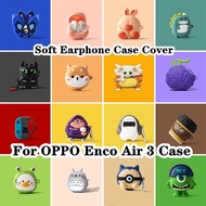 READY STOCK! For OPPO Enco Air 3 Case Cool Tide Cartoon Series for OPPO Enco Air 3 Casing Soft Earph