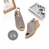 Genuine Cowhide wedges 5cm Rights