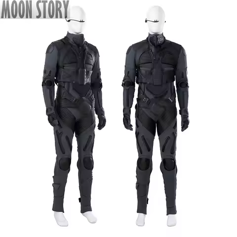 News The Hero Aka Dune 2 Cosplay Costume Paul Atreides Jumpsuit With Vest Bodysuit With Cape Mask Ha