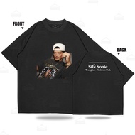 Hot Selling Cotton T-Shirt Printed Bruno MARS SILK SONIC OVERSIZE | Unisex Premium 1