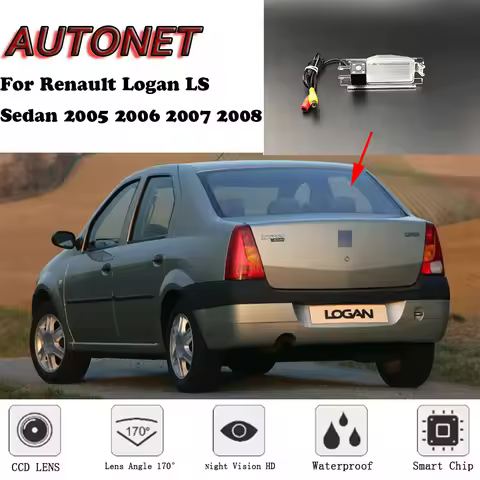 AUTONET Backup Rear View camera For Renault Logan LS Sedan 2005 2006 2007 2008 2009 /parking Camera 