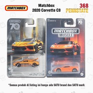 Matchbox Original Diecast Model Real Car 2020 Chevrolet Corvette C8