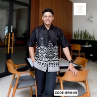 KEMEJA BATIK LELAKI COTTON REGULER FIT