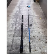 I fixh Atlantic blue rod (hollow carbon graphite rod)