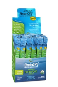 E3LIVE BrainON - Concentrated E3AFA - On-The-Go Singles - 30 Count Box