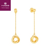 HABIB Oro Italia Anatole Gold Earring, 916 Gold
