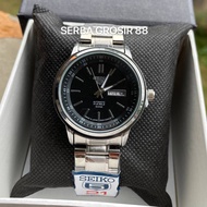 SEIKO TANGGAL HARI / JAM TANGAN PRIA ANTI AIR / JAM TANGAN WANITA ANTI AIR / FREE BOX DAN BATERAI CA