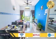 Rumah 500 m² dengan 1 bilik tidur dan 1 bilik mandi peribadi di Cyberjaya (Cozy Park View Stay Above