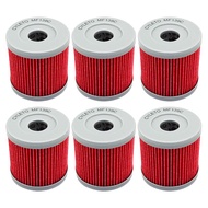 1/3/6 pcs Cyleto Motorcycle Parts Oil Filter For Arctic Cat DVX400 2004 2005 2006 2007 2008 DVX 400 