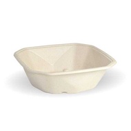 Biopak Natural Plant Fibre 750/950ml Octa base and PET lid (50 sets)