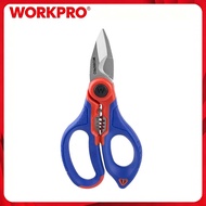 WorkPro | WORKPRO162MM stainless steel electricians scissors professional scissors for flexible cabl