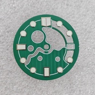 28.5mm Skeleton C3 Luminous Watch Dial Watch Accessories for NH35/36 Movement