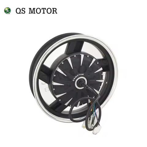 QS Motor 17*3.5inch 1500W 260 30H V1 BLDC Electric Scooter Motorcycle In Wheel Hub Motor New Update