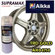 [Sport Rim Paint TRD GOLD WL52 / AK04714] AIKKA Sport Rim 2K Paint DIY Cat Tin Spray Sport Rim Cat K