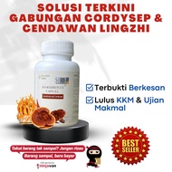 Bio Reishi Plus / Cordyceps Herbs + Lingzhi Capsules By Wellness Herbs, Original Lingzhi Cendawan Me