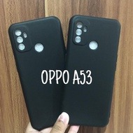 [Ws] Casing Cover Silikon Soft Case Premium Black Pc Oppo A15 / A16 /