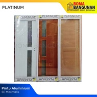 TERBARU Platinum Pintu Kamar Mandi / Pintu Toilet PVC aluminium