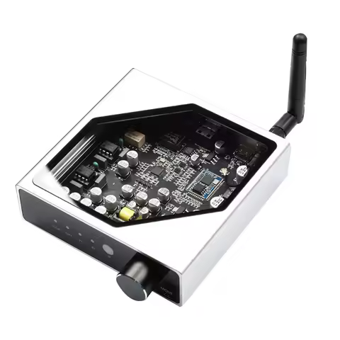 Digital DAC Audio Decoder Bluetooth Optical Fiber Coaxial APTX-HD Usb Computer Mobile Phone Hifi Fev