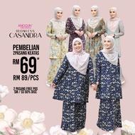 [Batch 5] Baju Kurung Casandra Kurung Ironless Dewasa Anggun Cotton Collection