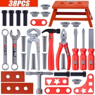 Kids Toolbox Engineer Simulation Repair Tools Pretend Toy Electric Drill Screwdriver Tools