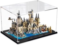 3MM Display Case for Lego 76419 Hogwarts Castle and Grounds Building Set,Dustproof Clear Display Cas
