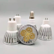LED Light Cup Machine Tool Light 12V24V36VE14E27 Screw GU5.3 MR16 Pin GU10 Injection Bulb 220V