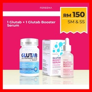 [SPECIAL OFFER] 1 Botol Glutab + 1 Botol Glutab Booster Serum Ready Stock Original dari HQ