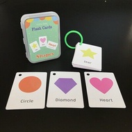 แฟลชการ์ด flashcard ก-ฮ （บัตรคำศัพท์ 45） บัตรคำภาษาอังกฤษ เกมส์ทายภาพ สื่อการเรียนการสอน เสริมพัฒนาการเด็ก แฟลชการ์ดคำศัพท