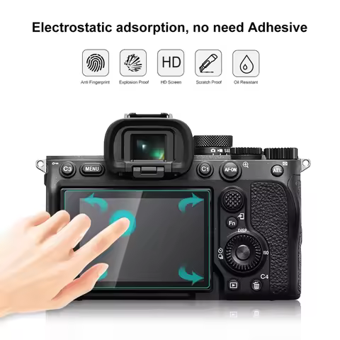 For Sony Alpha 7 IV / A7 IV / ILCE-7M4 / A7M4 Screen Protector 2.5D 9H Tempered Glass Film