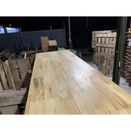 Malaysia Original Stock Solid Pine Wood Table Top