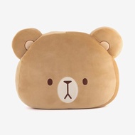 Milk Mocha Bear Cushion - Mocha