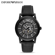 Armani black samurai watch male hollow mechanical watch boyfriend gift Emporio Armani