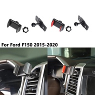 360° Rotation Car Phone Holder for Ford F150 2021-2024 Air Conditioning Vent GPS Stander ABS Interio