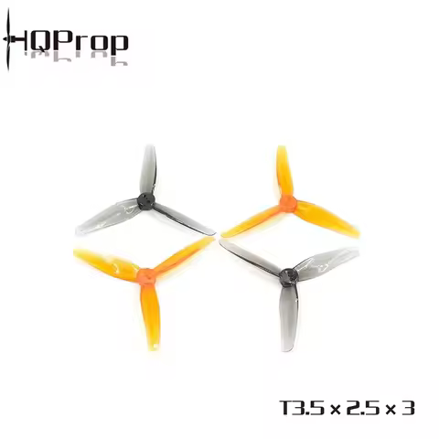 HQProp T3.5X2.5X3 3.5 Inch 3525 Propeller with 1.5mm Shaft 3-Blade for IFlight IH3 RC DIY FPV Racing