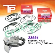 TP Piston Ring STD (0.00mm) Size for Proton Inspira 1.8 2.0 Mitsubishi Lancer CY4A ASX 4B11 (33991)